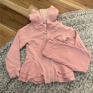Little Sleepies Soft Pink Hoodie Set